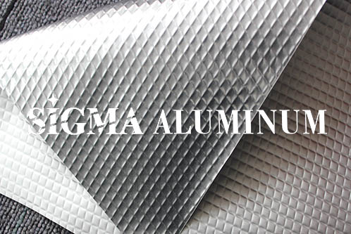  embossed aluminum-foil