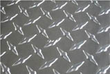 Diamond 6061 Aluminum Plate Dull Mill Finish 4.5mm Thickness Slip Resistant