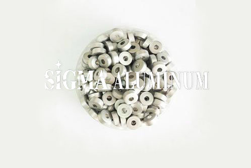 Aluminum slugs for Shoeshine /toothpaste tube